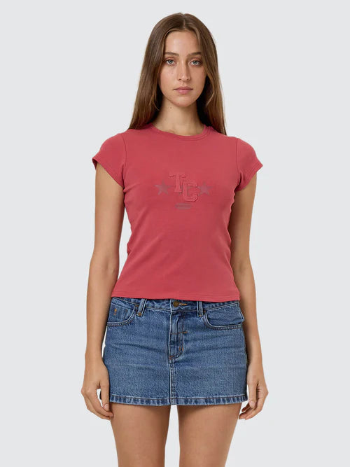 Thrills Champions League Club Tee - Redwood