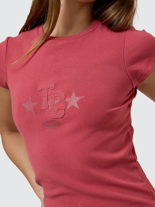 Thrills Champions League Club Tee - Redwood