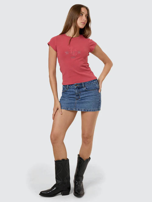 Thrills Champions League Club Tee - Redwood