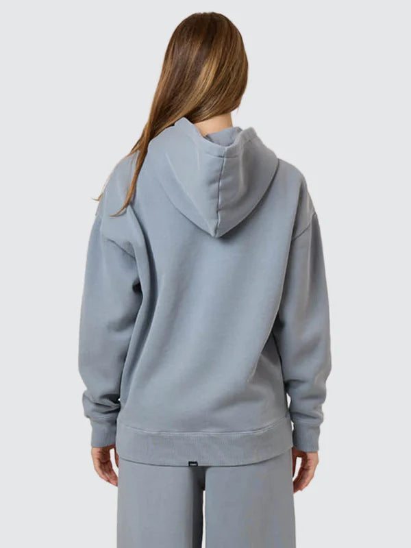 Thrills Stadium Fleece Hood - Smog