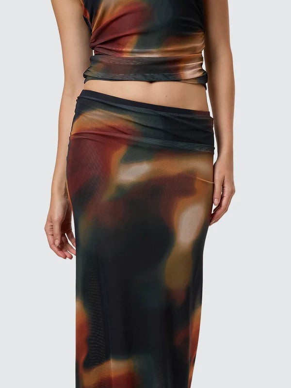 Thrills Metamorphic Daze Slip Skirt - Black