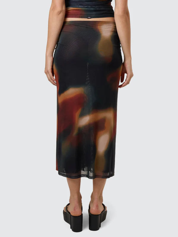 Thrills Metamorphic Daze Slip Skirt - Black