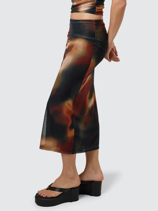 Thrills Metamorphic Daze Slip Skirt - Black