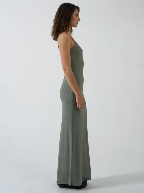 Thrills Levitation Dress- Pistachio