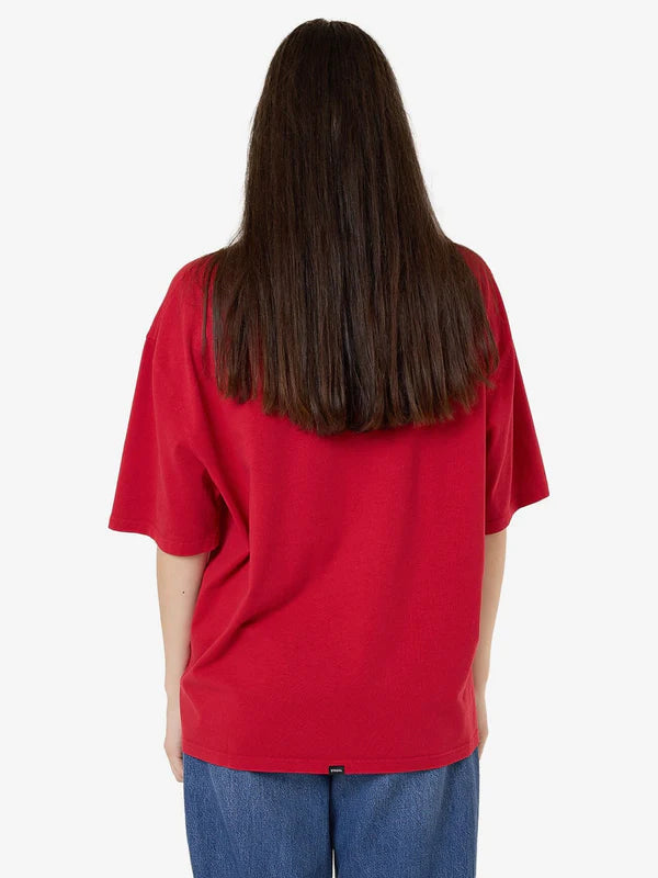 Thrills Age Of Deception Oversized Tee - Chilli Pepper