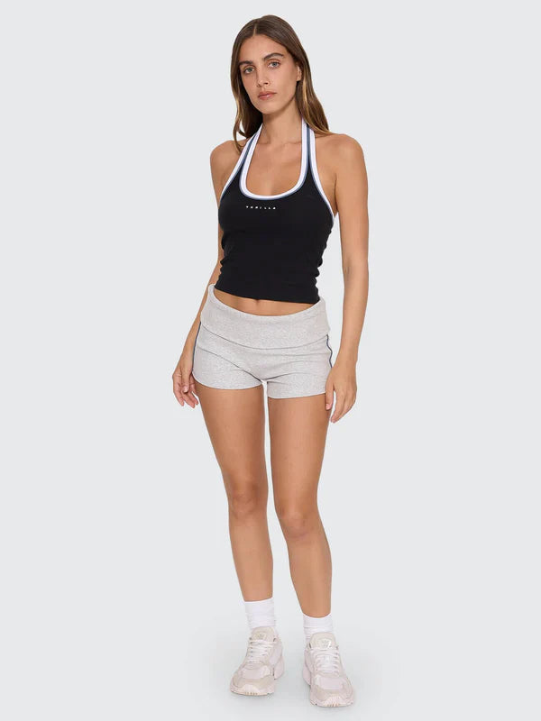 Thrills Hot Shot Booty Short - Snow Marle