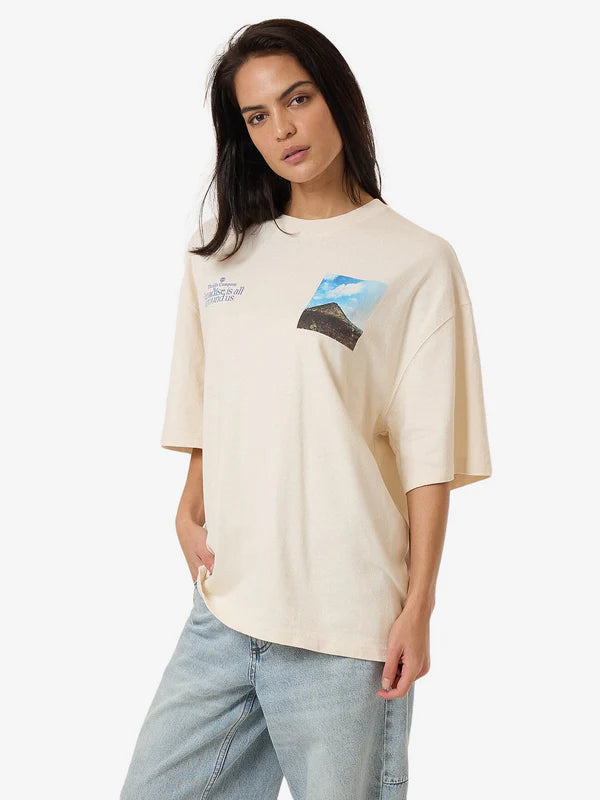 Thrills Integration Oversized Tee - Heritage White