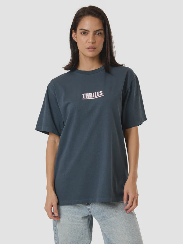 Thrills Logic Merch Tee - Dark Slate