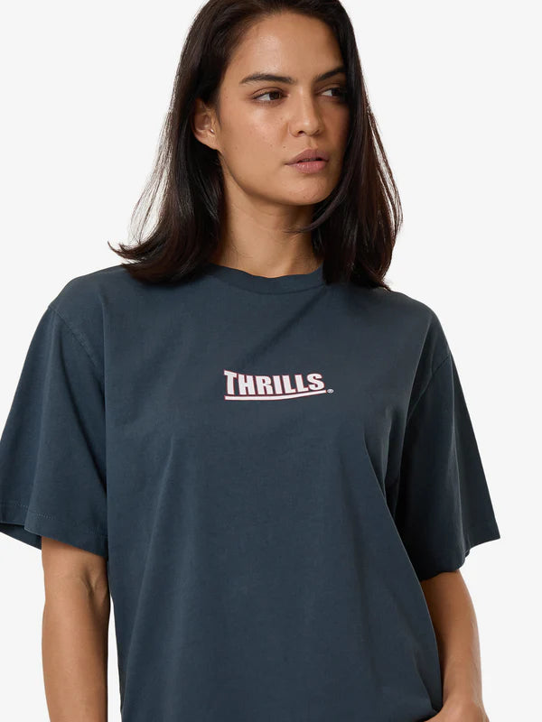 Thrills Logic Merch Tee - Dark Slate