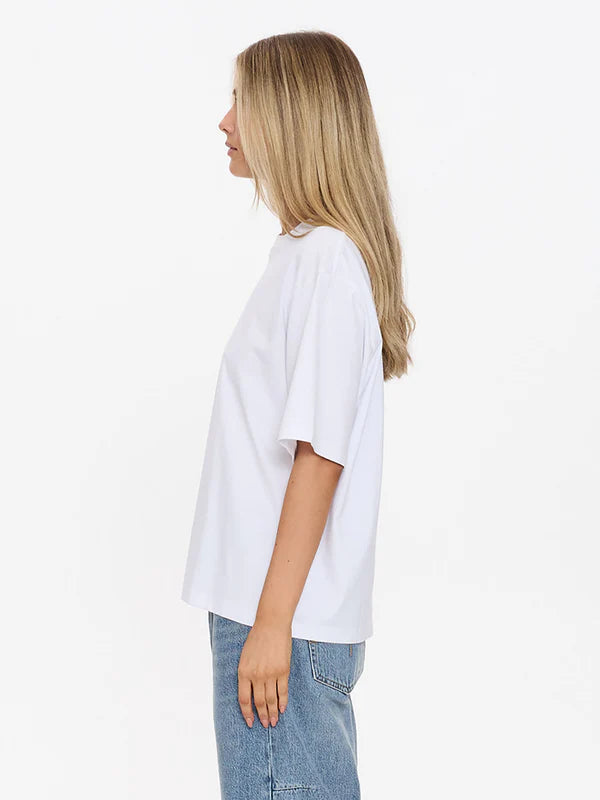 Thrills Nature Of Illusion Square Tee-White