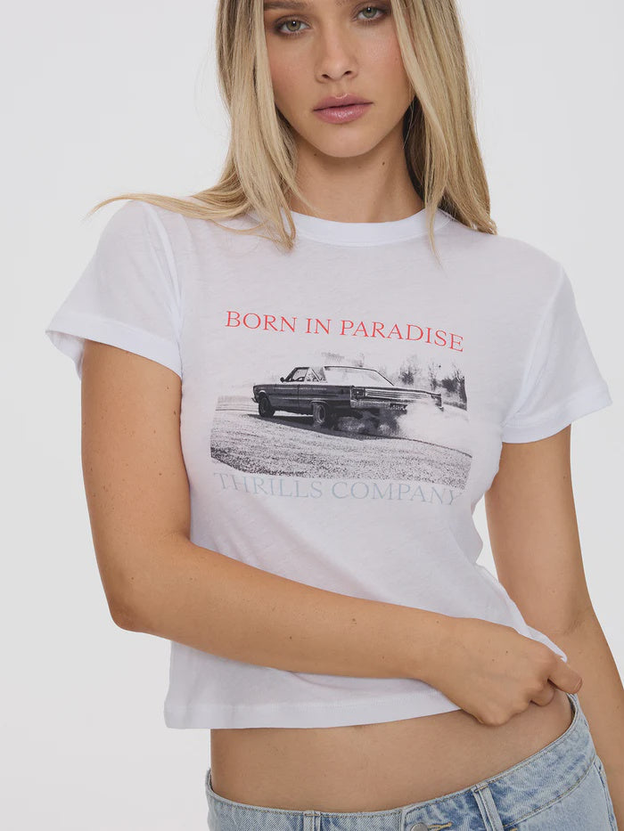 Thrills Metal And Dust Boy Tee-White