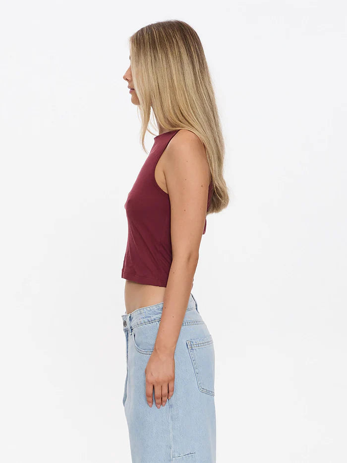 Thrills Bounty Tank-Garnet Red
