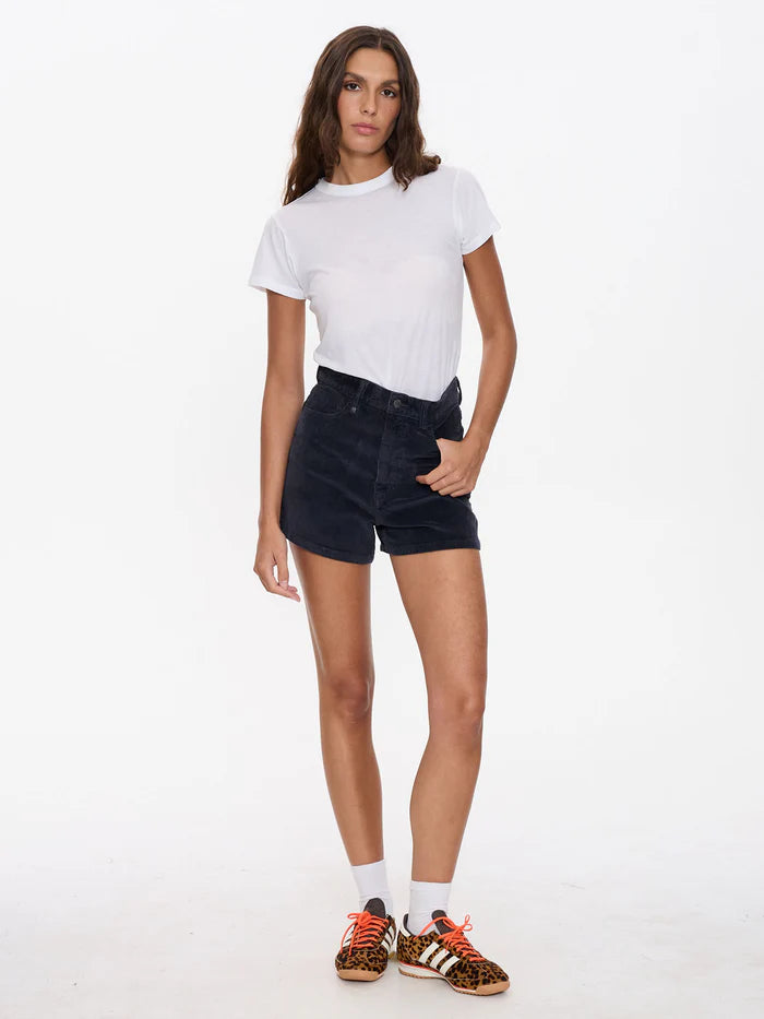 Thrills Erica High Rise Cord Short-Total Eclipse