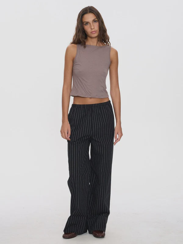 Thrills Unwind Stripe Pant-Black