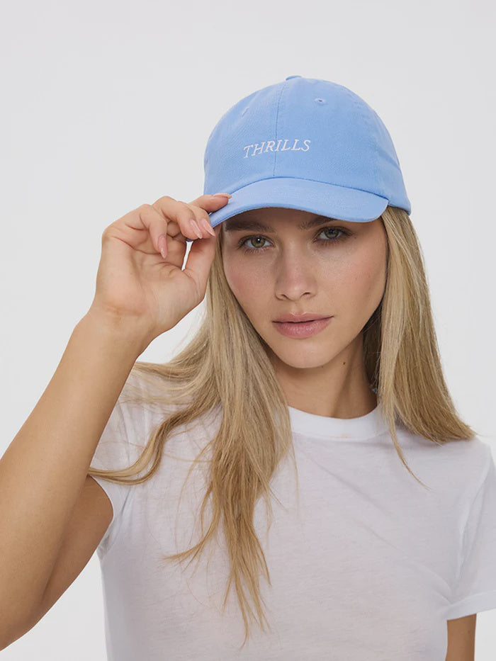 Thrills Vivid Dreams 6 Panel Cap-Cornflower Blue