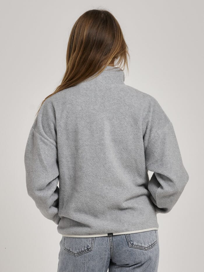 Thrills Minimal Thrills Polar Fleece - Grey Marle