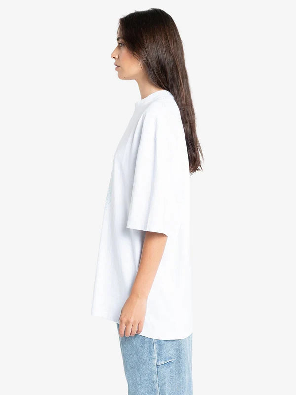 Thrills Warped Delusions Oversized Tee - White