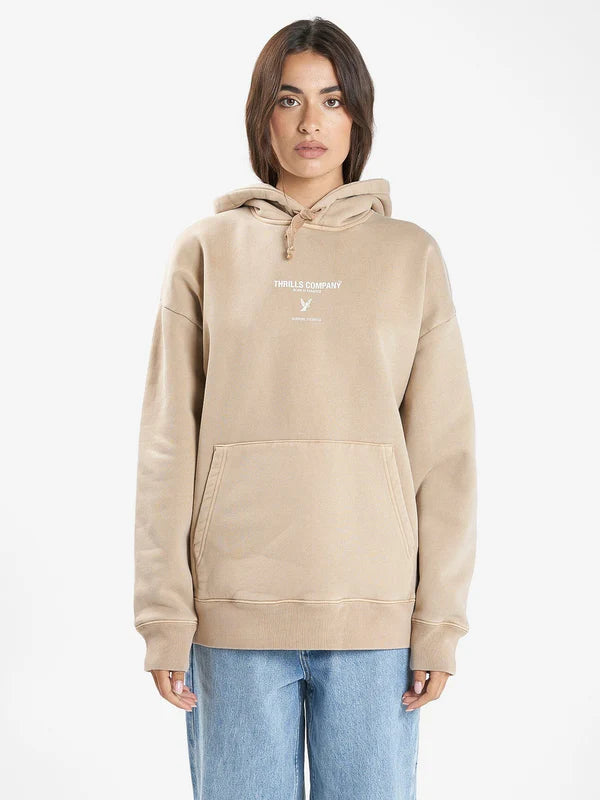 Thrills Honour Slouch Hood- Sand