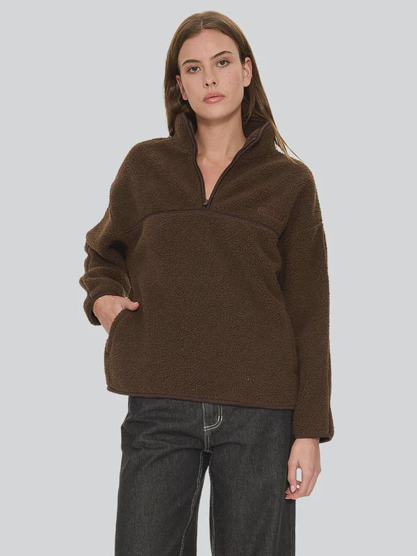 Thrills All Star Sherpa Fleece - Brown