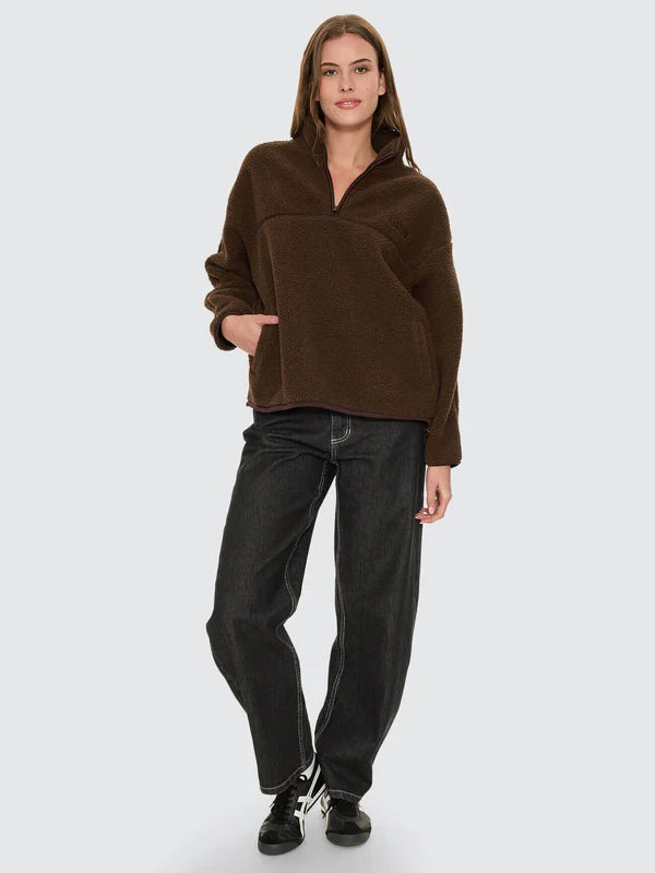 Thrills All Star Sherpa Fleece - Brown