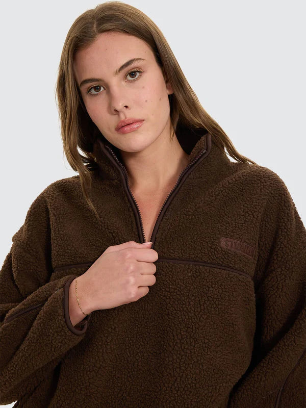 Thrills All Star Sherpa Fleece - Brown