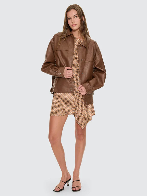 Thrills Stevie Jacket - Brown