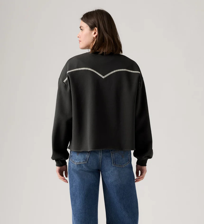 Levi's Leo Novelty Crew - Triples Blanket Stitch