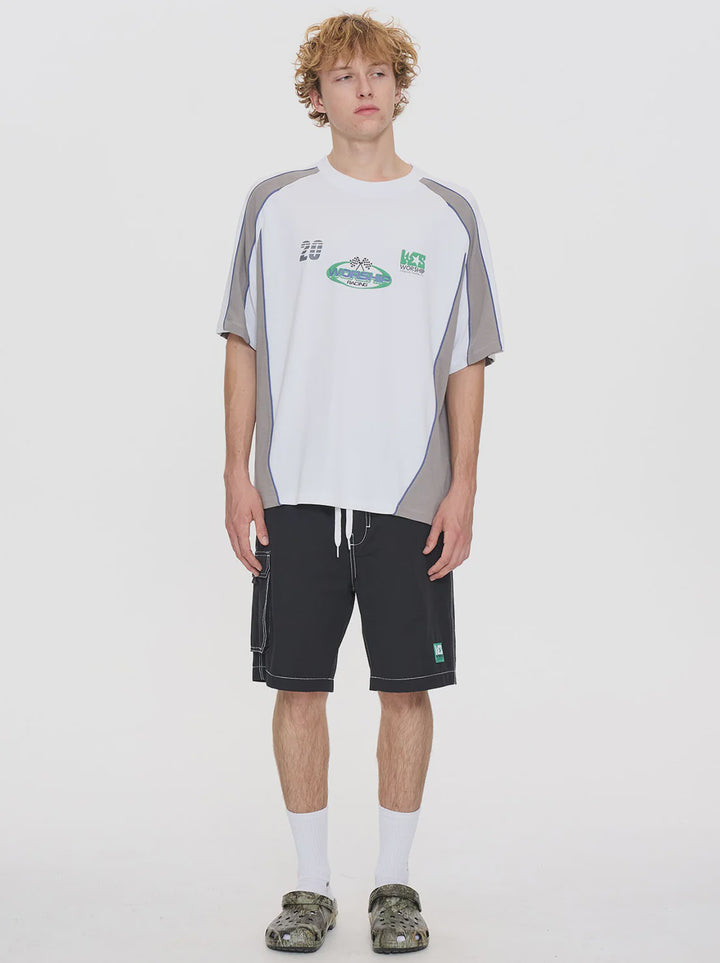 Worship Supplies Grand Prix Swim Short-Black