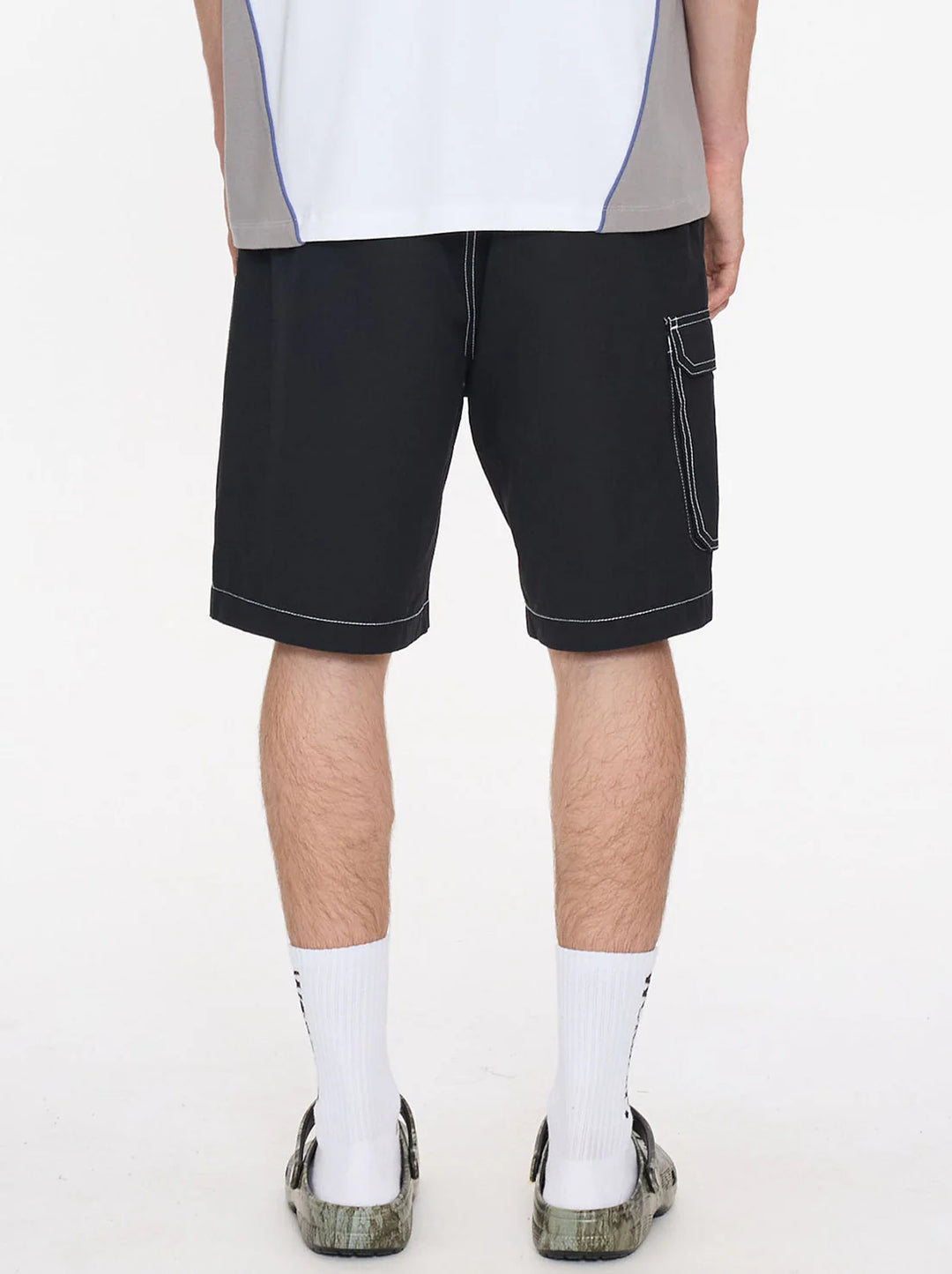 Worship Supplies Grand Prix Swim Short-Black