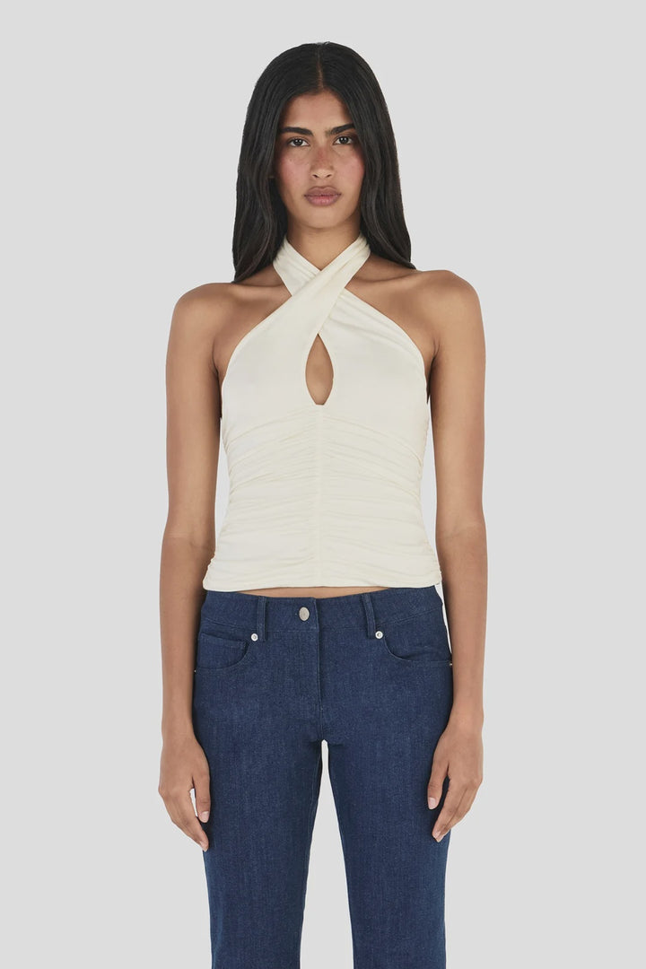 Ownley Yoita Top - Ivory