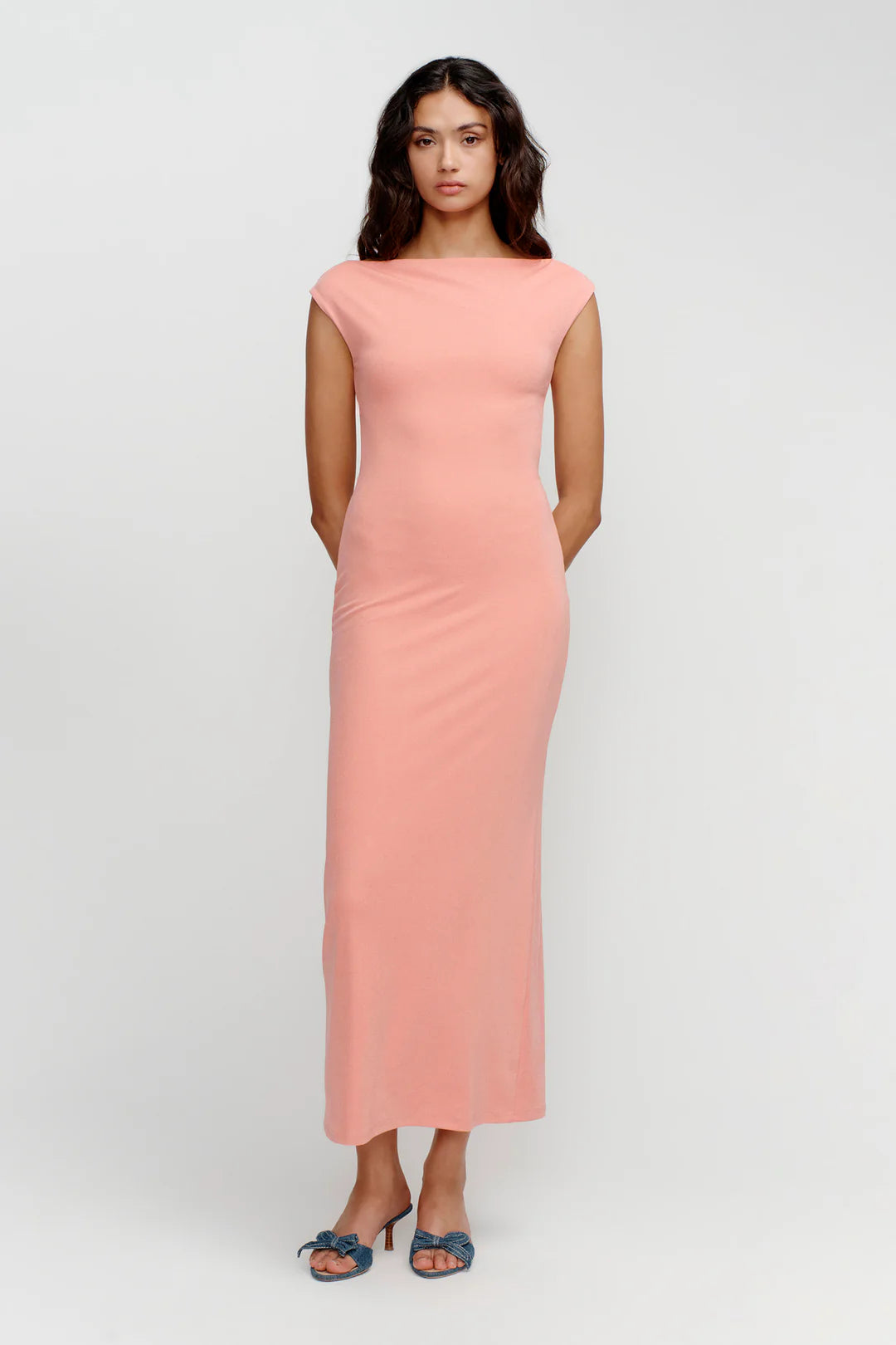 Ownley Zulu Midi Dress - Musk