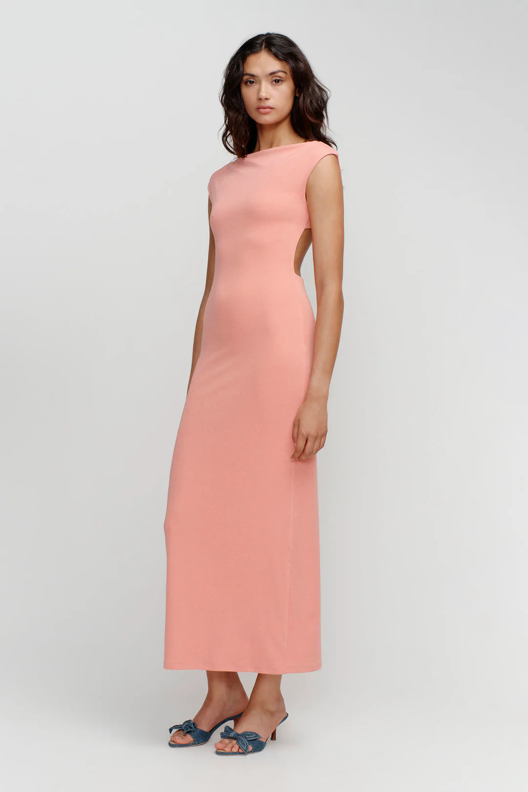 Ownley Zulu Midi Dress - Musk