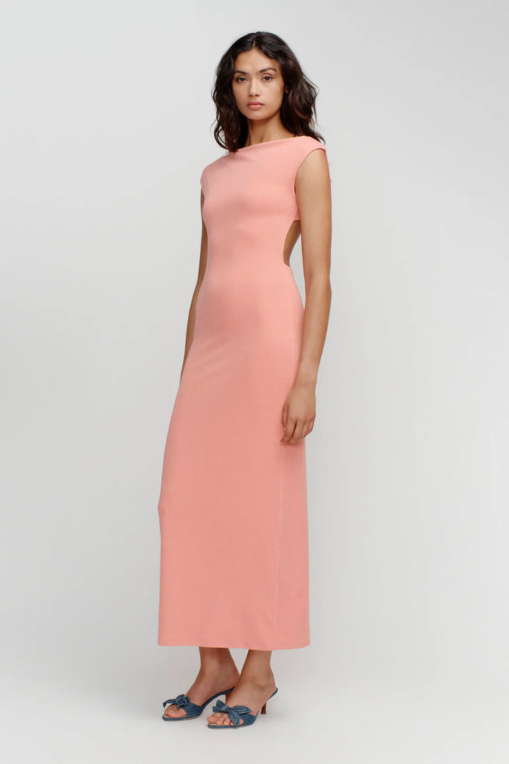 Ownley Zulu Midi Dress - Musk