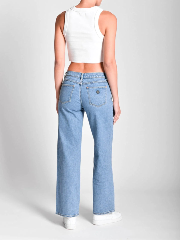 ABrand 99 Low & Wide Jean - Denise - Mid Vintage Blue
