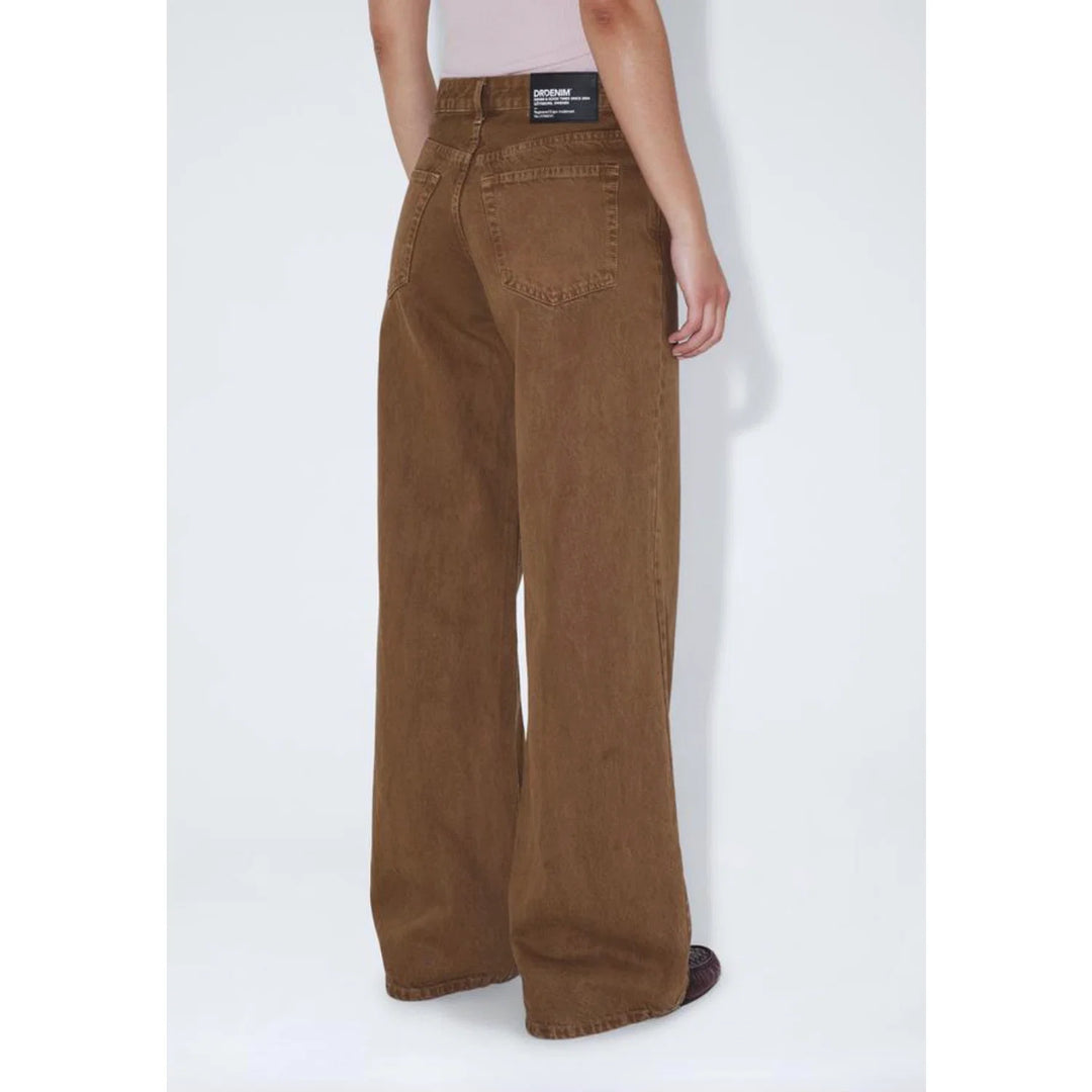 Dr Denim Rhue Low Wide Jean - Washed Teak