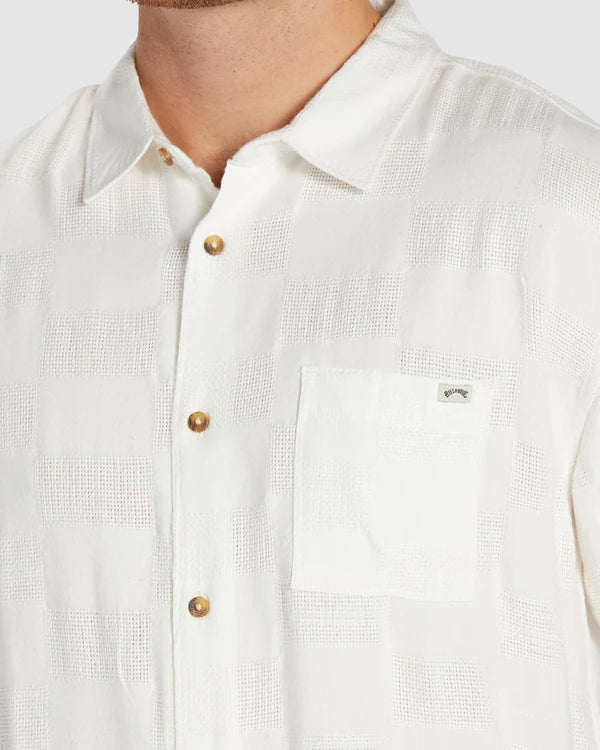 Billabong Sundays Jacquard Shirt-Off White