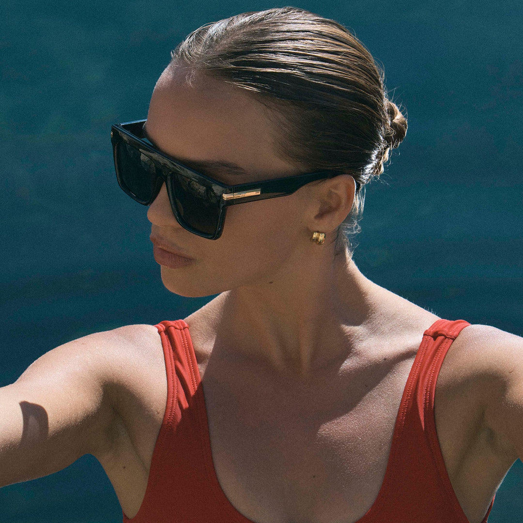 Le Specs Offside + Sunglasses - Black