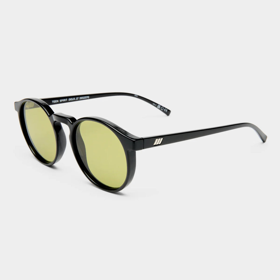 Le Specs Teen Spirit Deux Sunglasses - Black Olive Mono