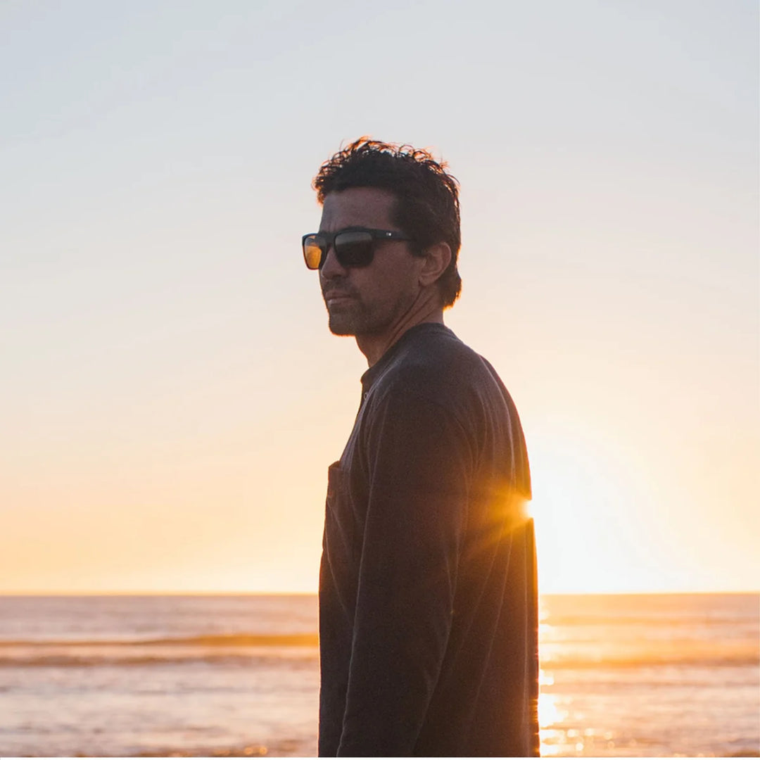 Otis After Dark Sunglasses - Matte Honey Tort/L.I.T Polarised Brown