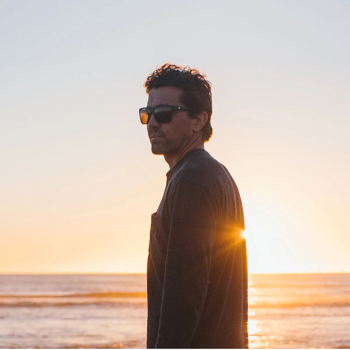 Otis After Dark Sunglasses - Matte Honey Tort/L.I.T Polarised Brown