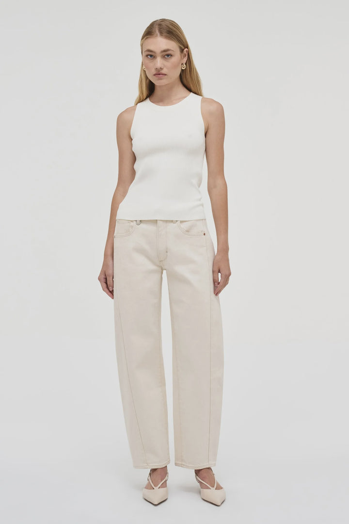 Neuw Denim Jonesy Knitted Singlet PM - Off White