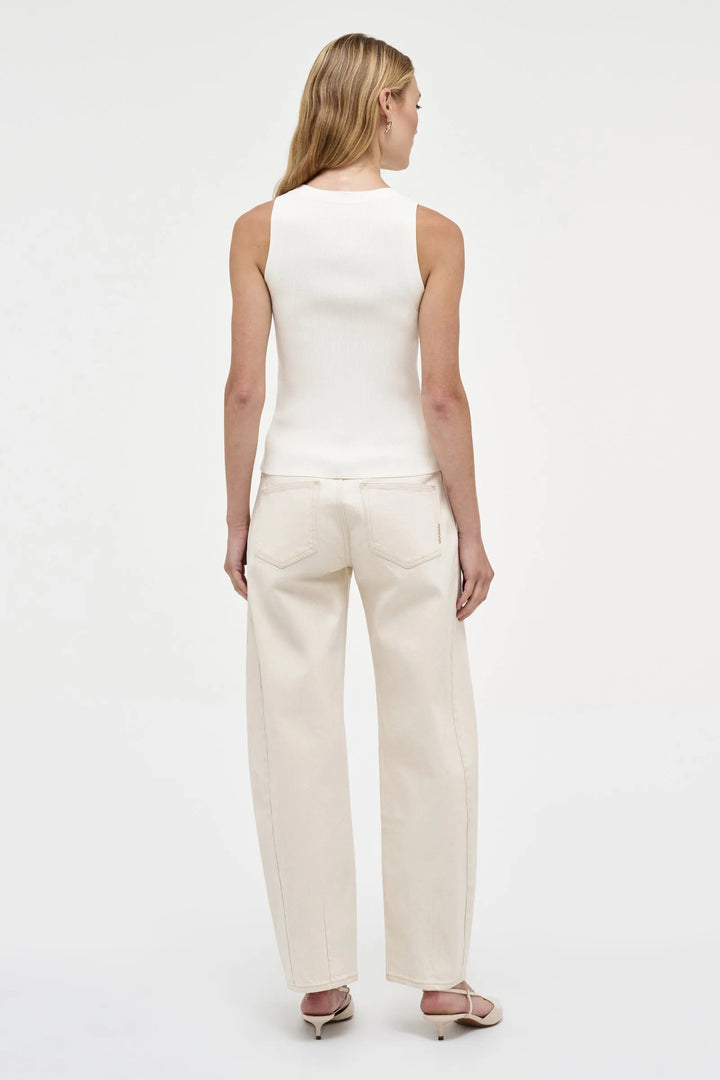 Neuw Denim Jonesy Knitted Singlet PM - Off White