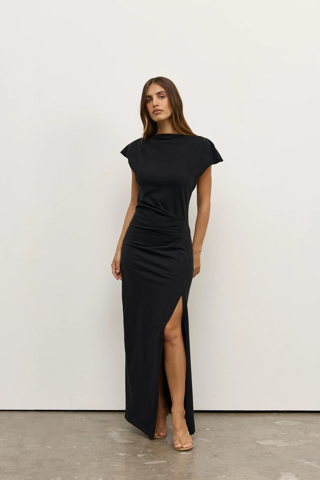 Bayse Eliana Maxi Dress - Black