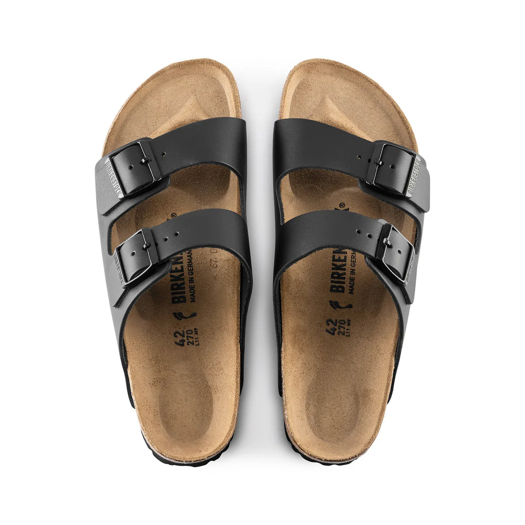 Birkenstock Arizona Classic Smooth Leather - Black Narrow