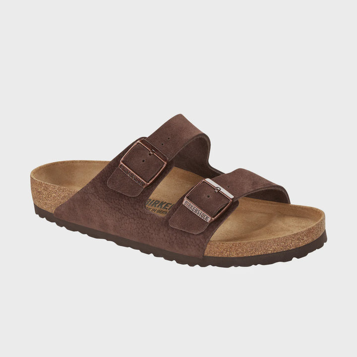 Birkenstock Arizona Desert Buck Roast Nubuck Leather Narrow