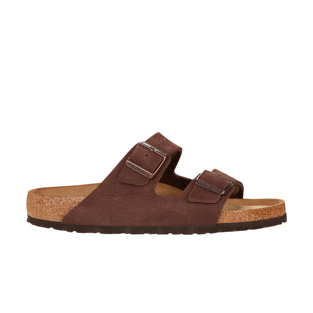 Birkenstock Arizona Desert Buck Roast Nubuck Leather Narrow