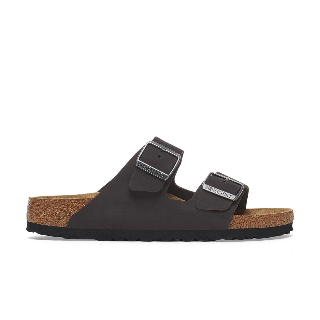 Birkenstock Arizona SFB Black Nubuck Leather Regular