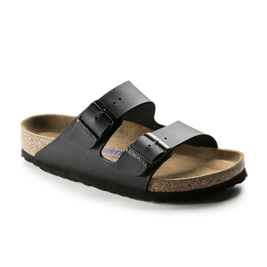 Birkenstock Arizona Birko Flor SFB  - Black Narrow