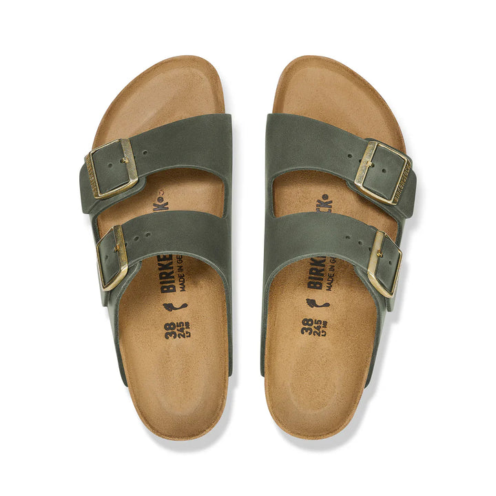 Birkenstock Arizona Thyme Oiled Leather Narrow