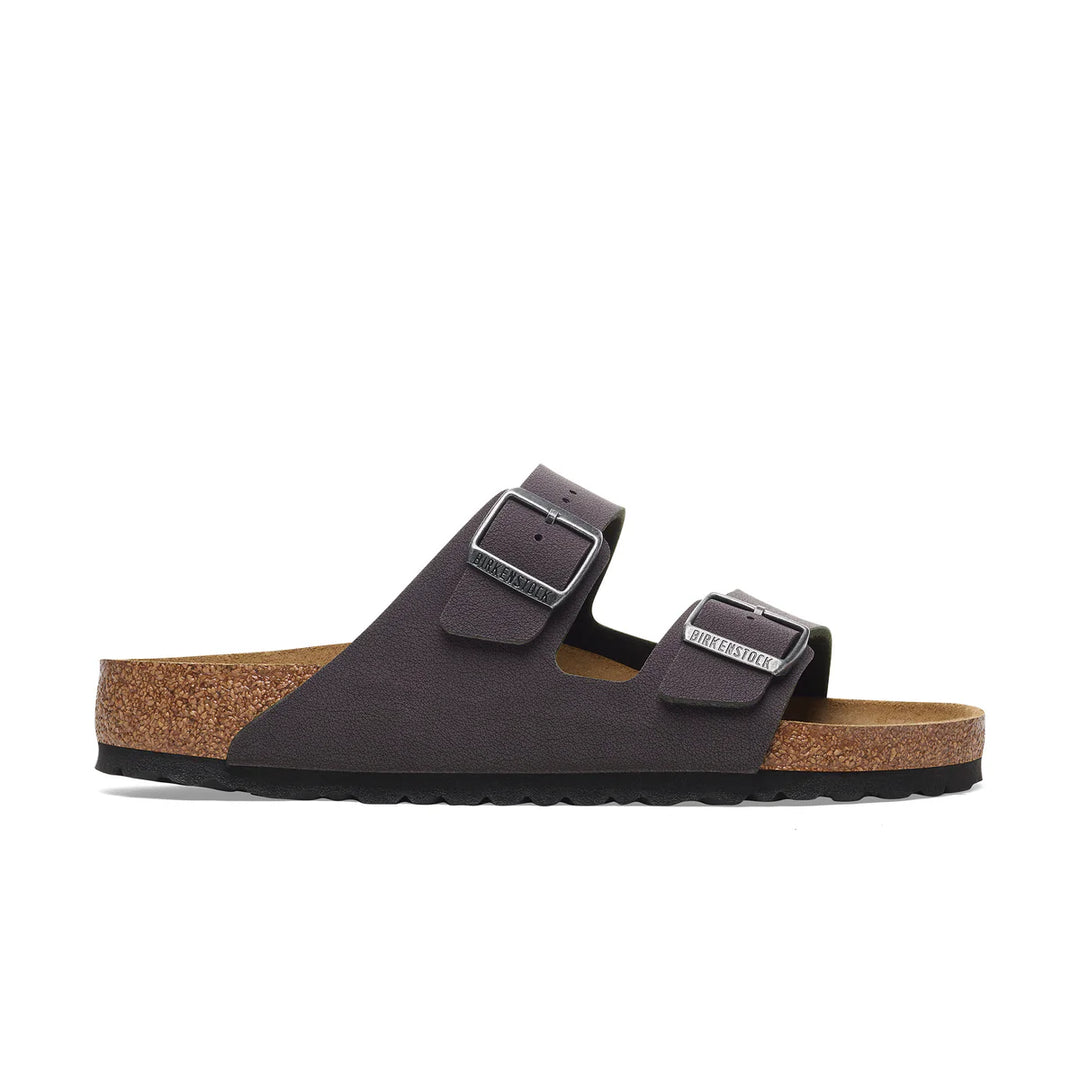 Birkenstock Arizona Velvet Grey BirkiBuc Narrow